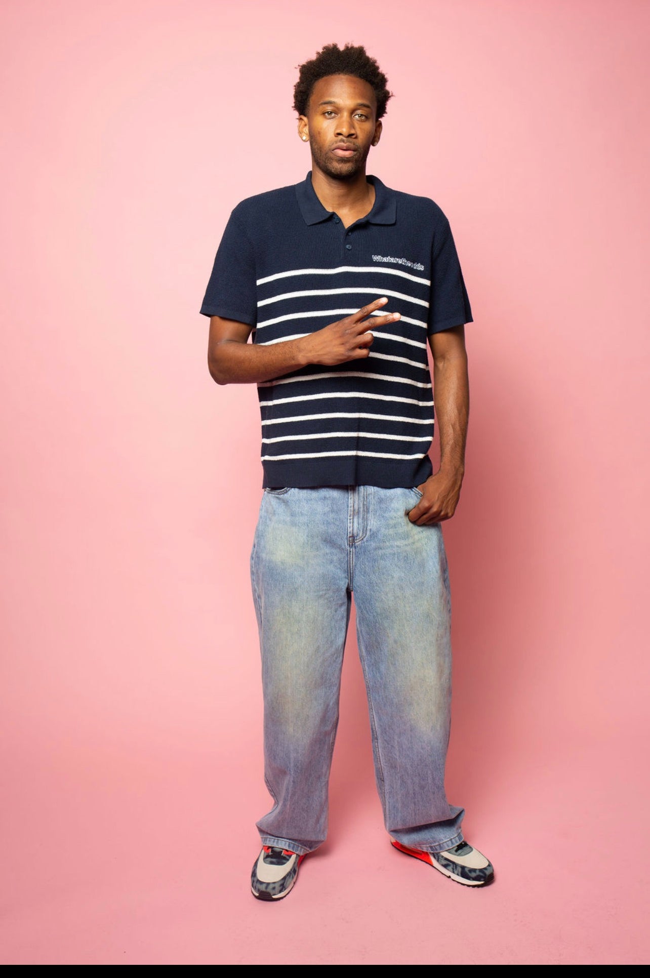 Short-Sleeve Sweater-Knit Polo